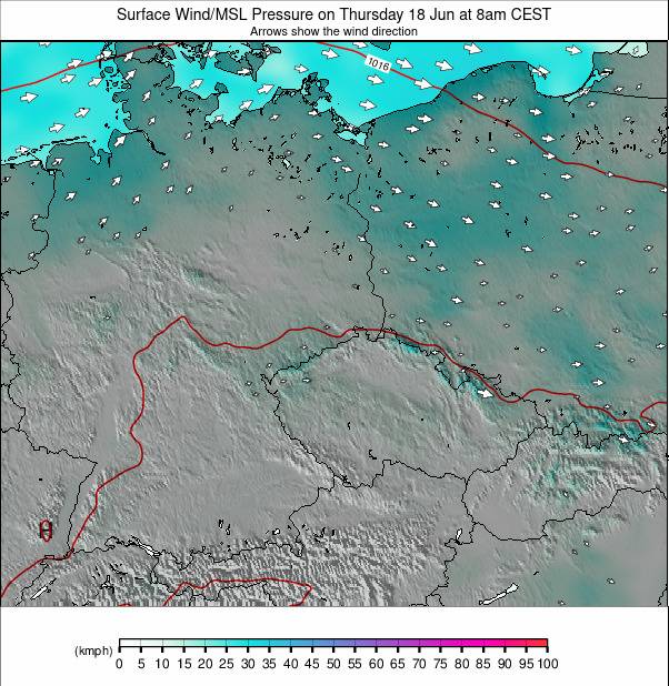 Germany weather map - click to go back to main thumbnail page