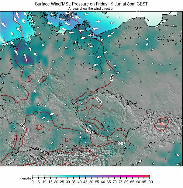 Germany weather map - click to go back to main thumbnail page