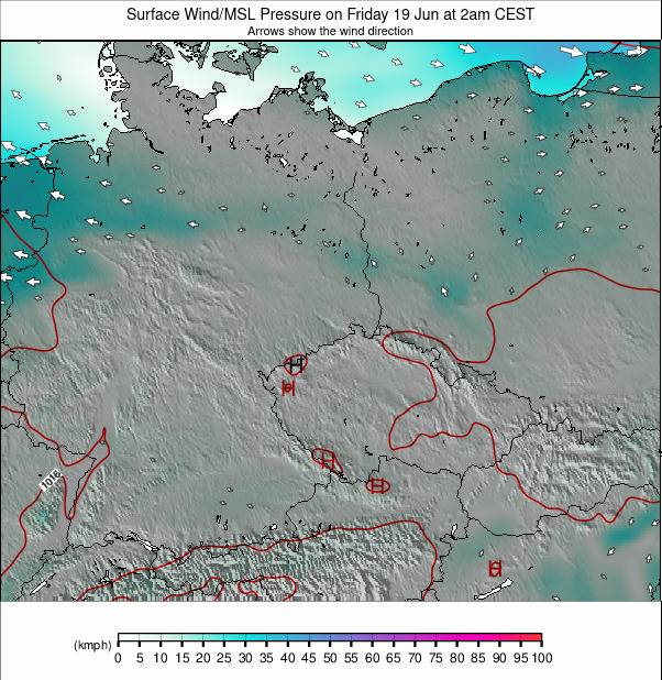 Germany weather map - click to go back to main thumbnail page