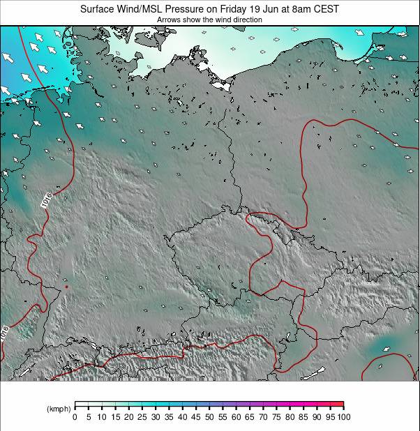 Germany weather map - click to go back to main thumbnail page