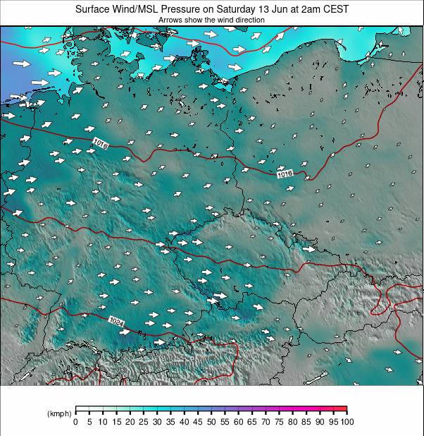 Germany weather map - click to go back to main thumbnail page