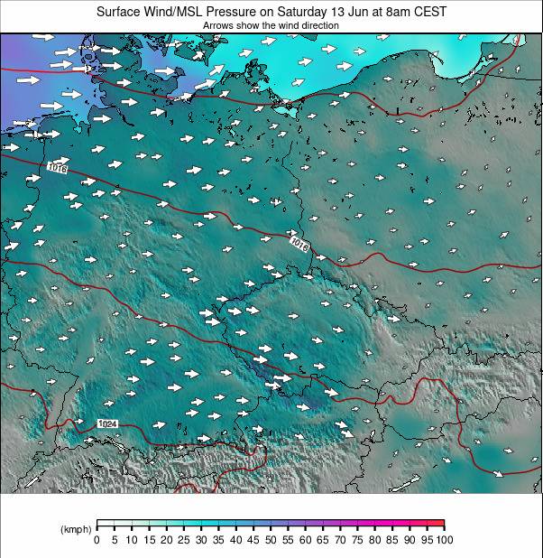 Germany weather map - click to go back to main thumbnail page