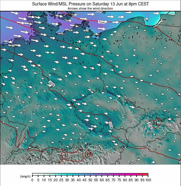 Germany weather map - click to go back to main thumbnail page