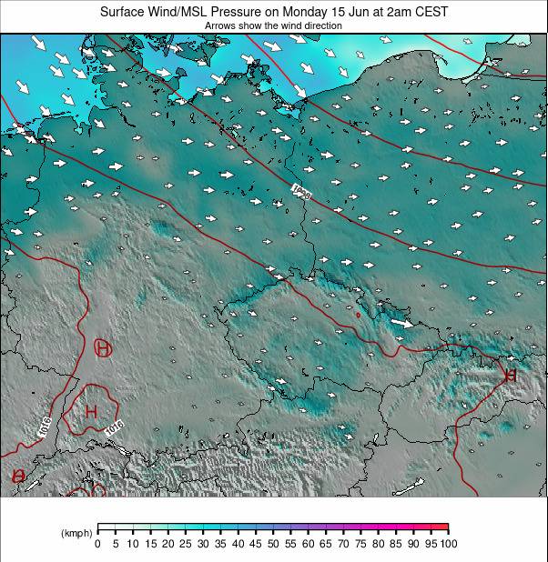 Germany weather map - click to go back to main thumbnail page