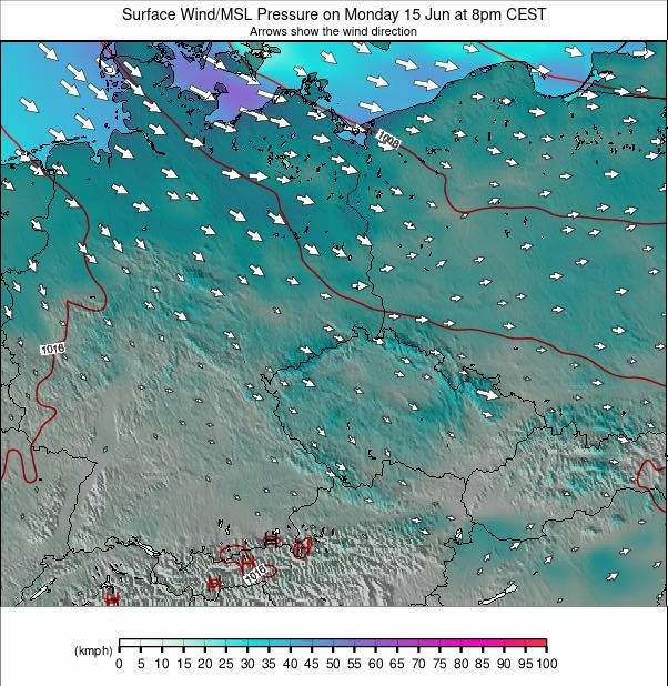 Germany weather map - click to go back to main thumbnail page