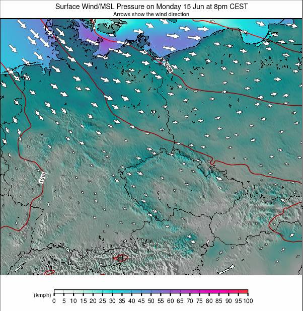 Germany weather map - click to go back to main thumbnail page