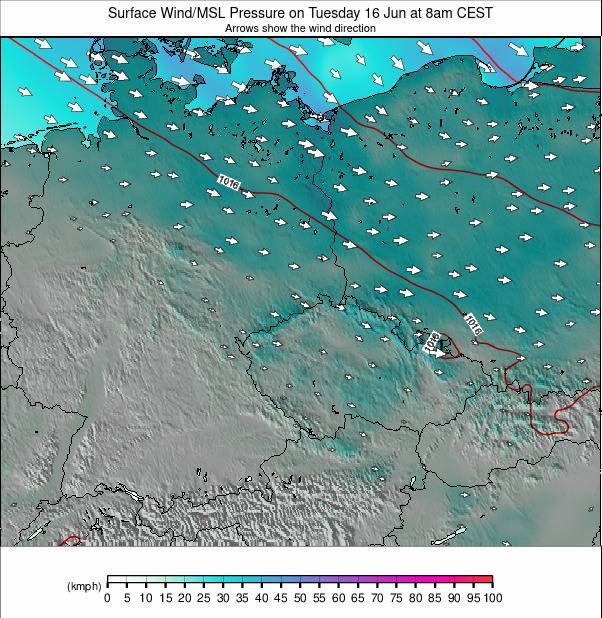 Germany weather map - click to go back to main thumbnail page