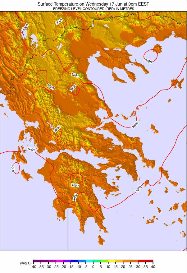Greece weather map - click to go back to main thumbnail page