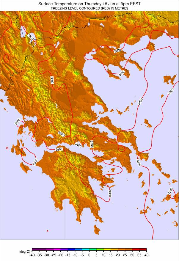Greece weather map - click to go back to main thumbnail page