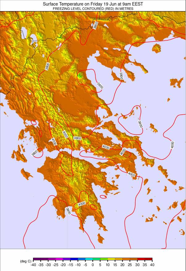 Greece weather map - click to go back to main thumbnail page