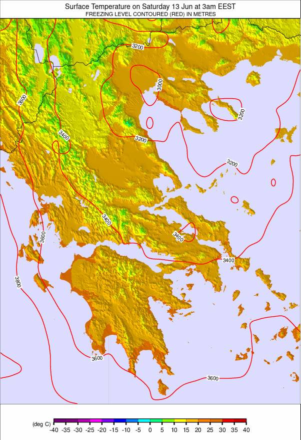 Greece weather map - click to go back to main thumbnail page