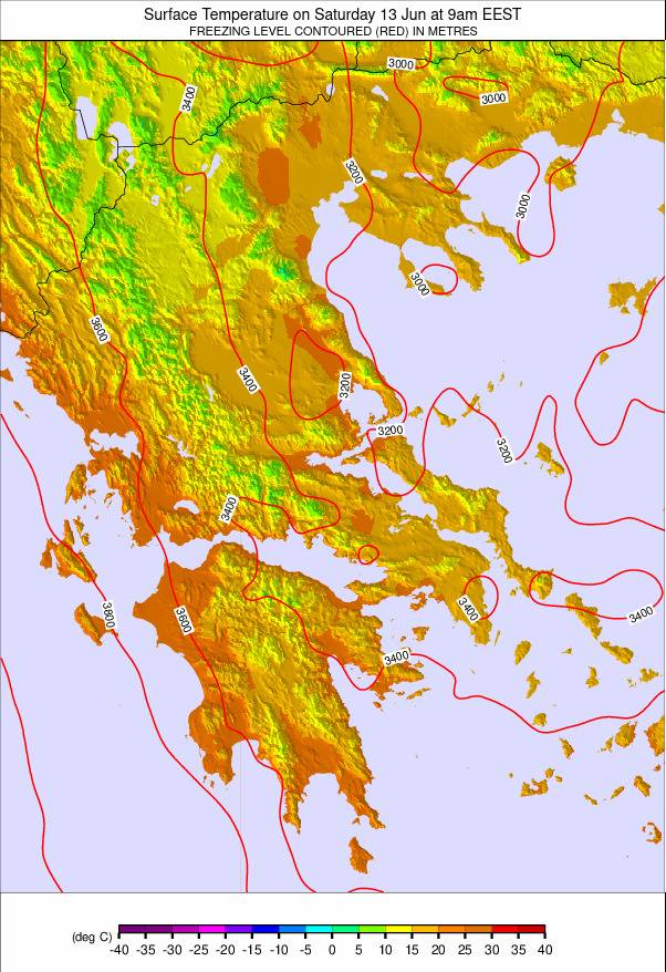 Greece weather map - click to go back to main thumbnail page