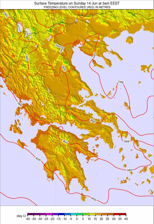 Greece weather map - click to go back to main thumbnail page