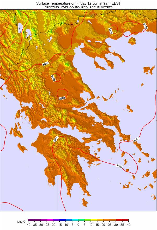 Greece weather map - click to go back to main thumbnail page