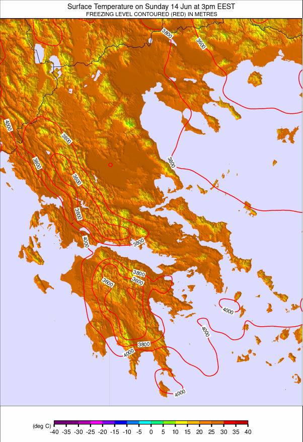 Greece weather map - click to go back to main thumbnail page
