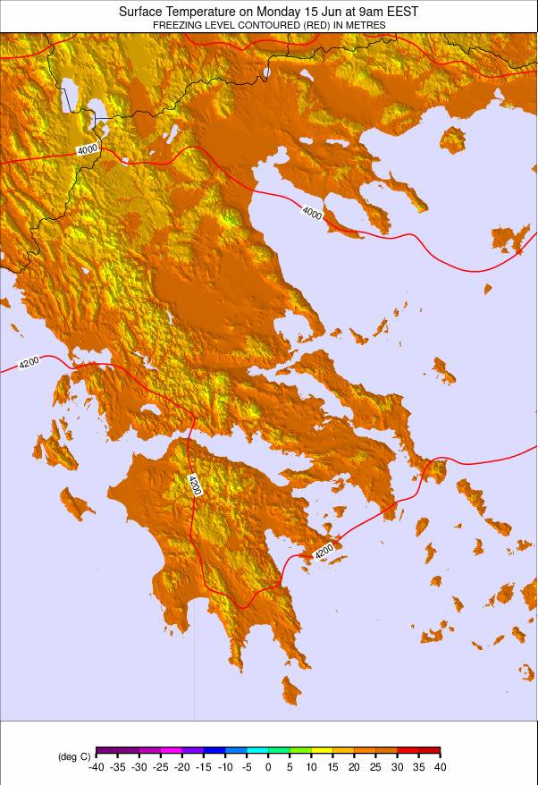 Greece weather map - click to go back to main thumbnail page