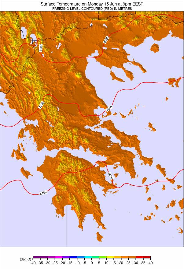 Greece weather map - click to go back to main thumbnail page