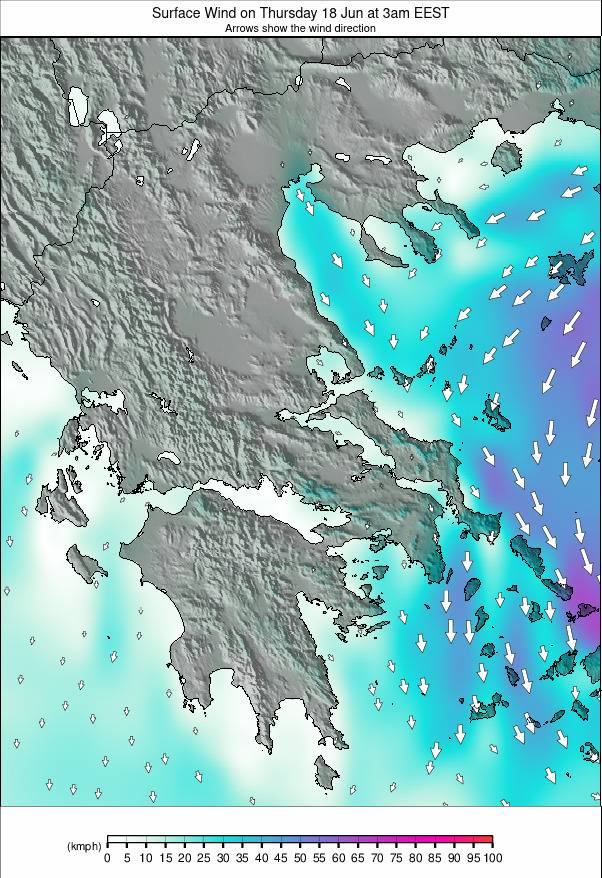 Greece weather map - click to go back to main thumbnail page