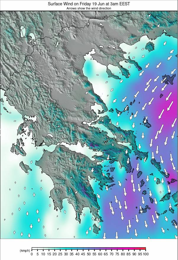 Greece weather map - click to go back to main thumbnail page