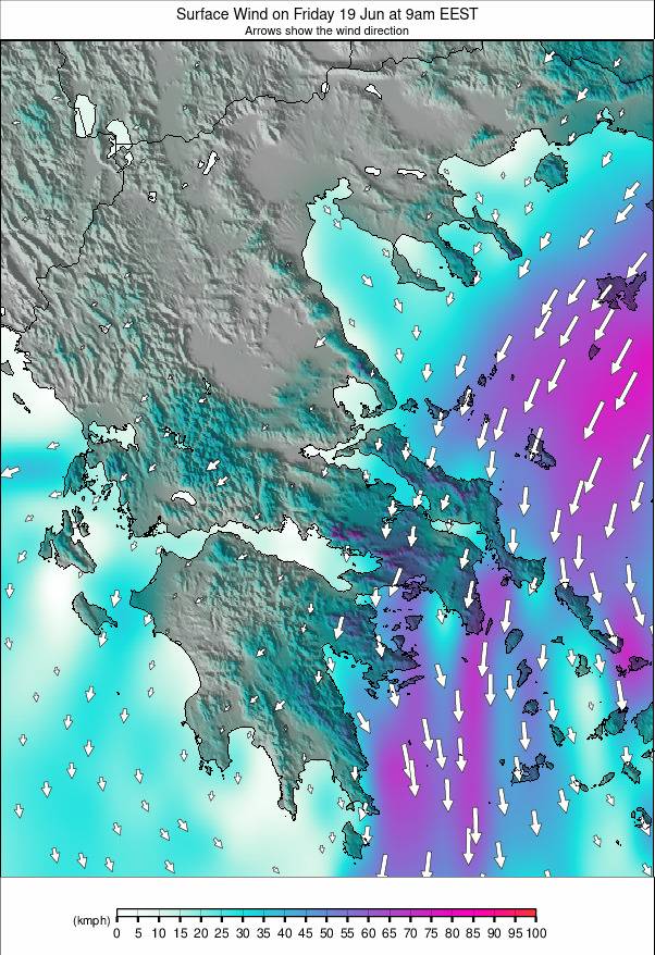 Greece weather map - click to go back to main thumbnail page