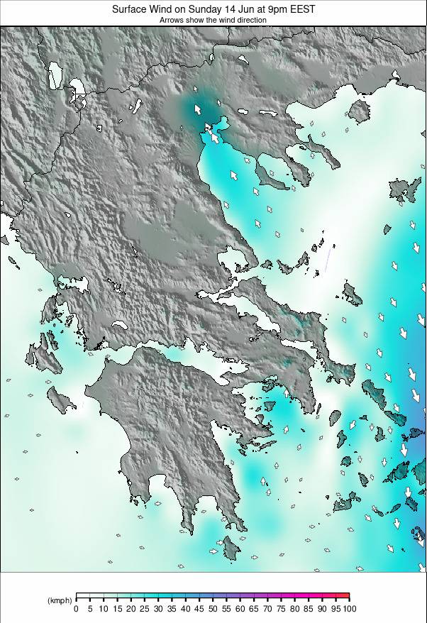 Greece weather map - click to go back to main thumbnail page