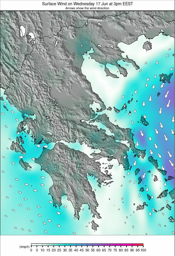 Greece weather map - click to go back to main thumbnail page