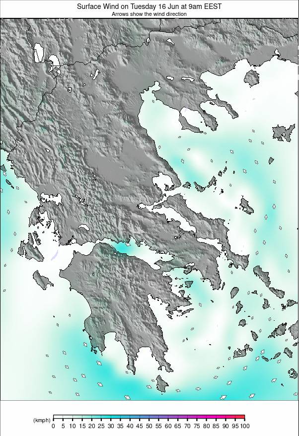 Greece weather map - click to go back to main thumbnail page