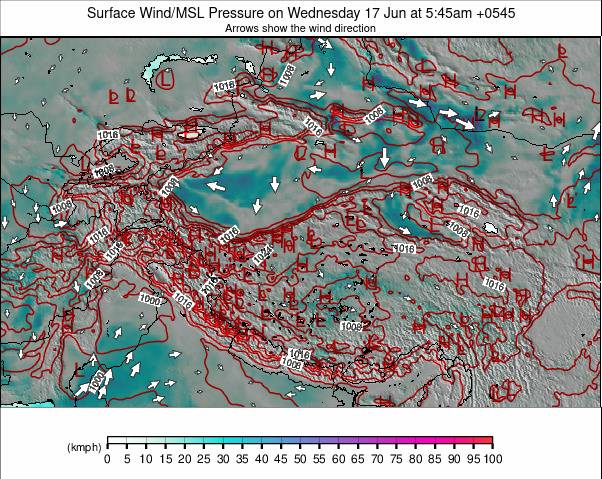 Himalayas weather map - click to go back to main thumbnail page