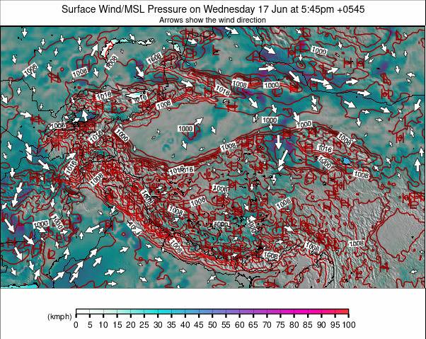 Himalayas weather map - click to go back to main thumbnail page