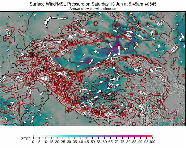 Himalayas weather map - click to go back to main thumbnail page