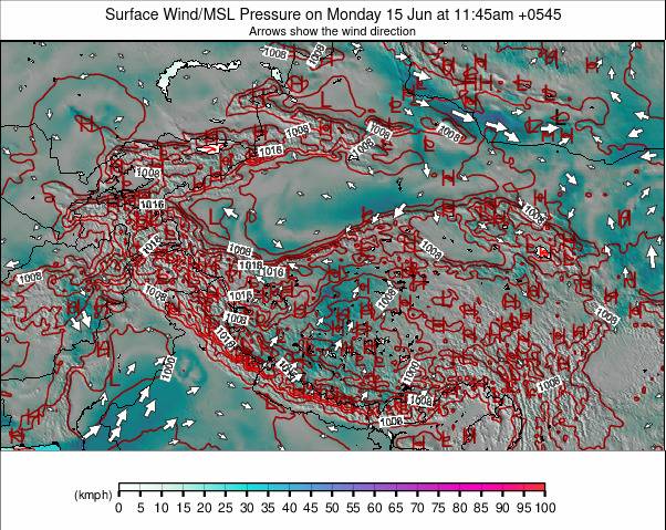 Himalayas weather map - click to go back to main thumbnail page