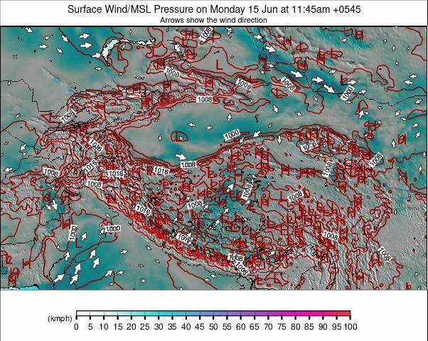 Himalayas weather map - click to go back to main thumbnail page