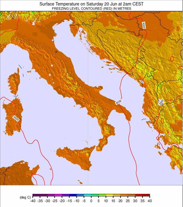 Italy weather map - click to go back to main thumbnail page