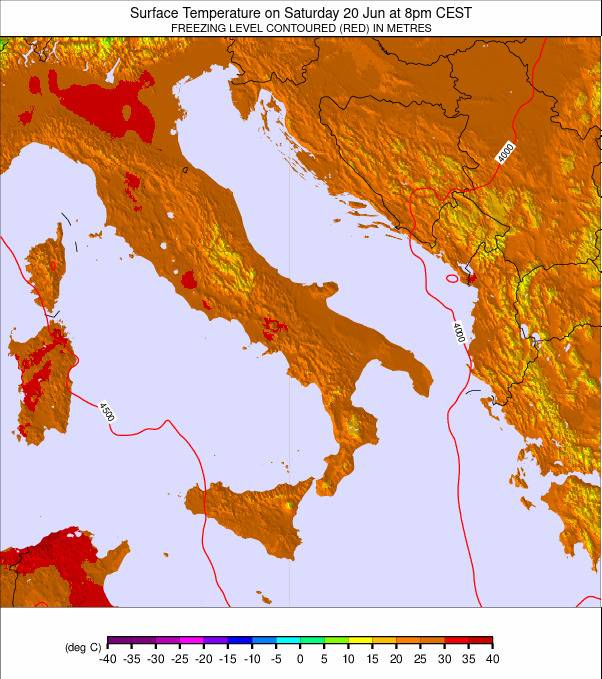 Italy weather map - click to go back to main thumbnail page