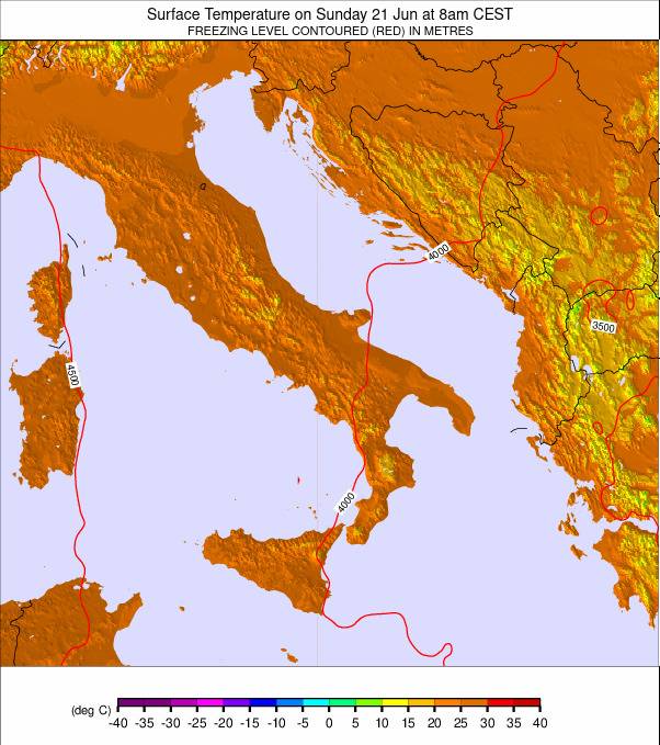 Italy weather map - click to go back to main thumbnail page