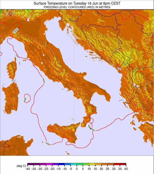 Italy weather map - click to go back to main thumbnail page