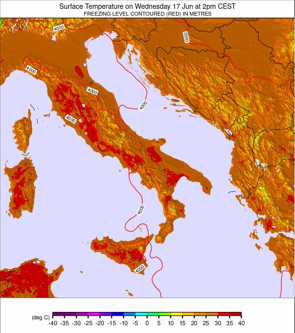 Italy weather map - click to go back to main thumbnail page