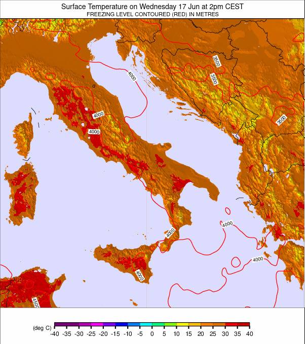 Italy weather map - click to go back to main thumbnail page