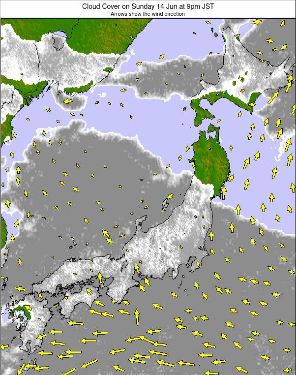 Japan weather map - click to go back to main thumbnail page