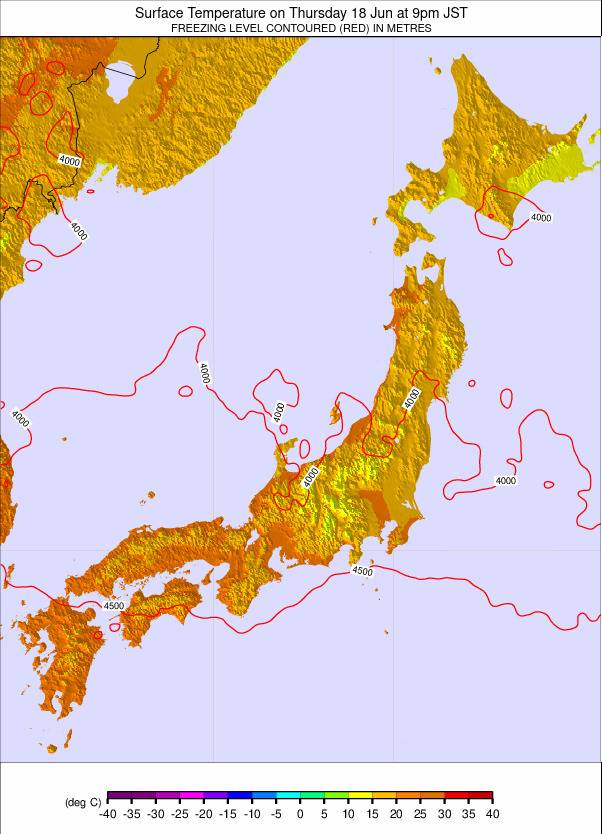 Japan weather map - click to go back to main thumbnail page