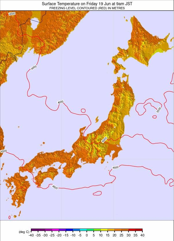 Japan weather map - click to go back to main thumbnail page