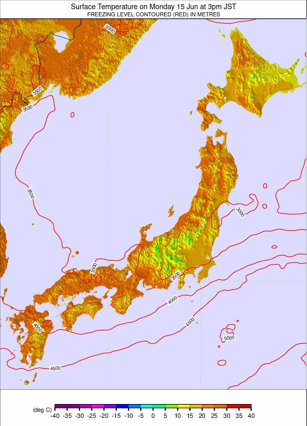 Japan weather map - click to go back to main thumbnail page
