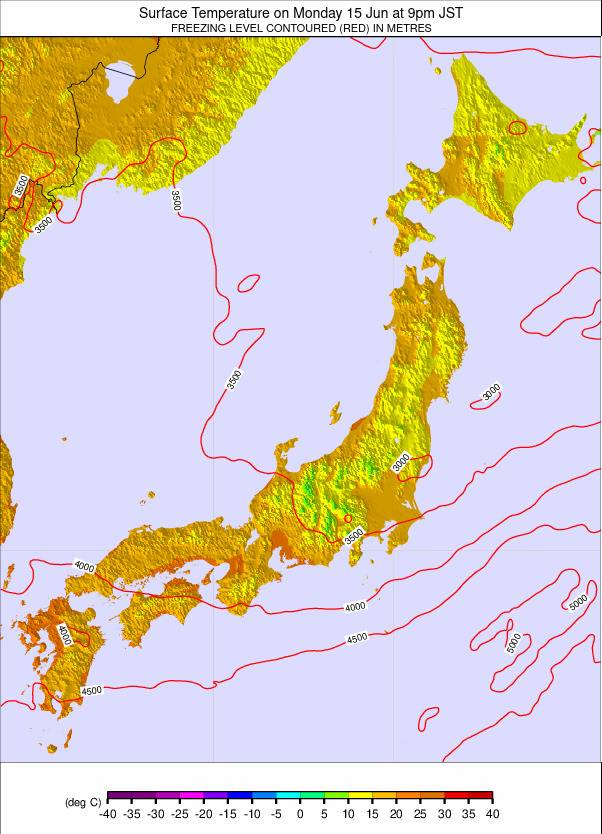 Japan weather map - click to go back to main thumbnail page