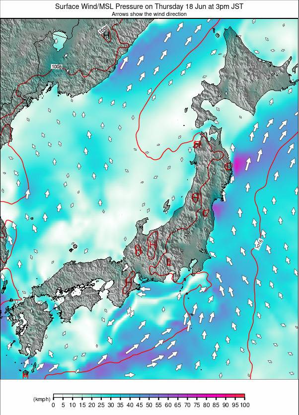Japan weather map - click to go back to main thumbnail page