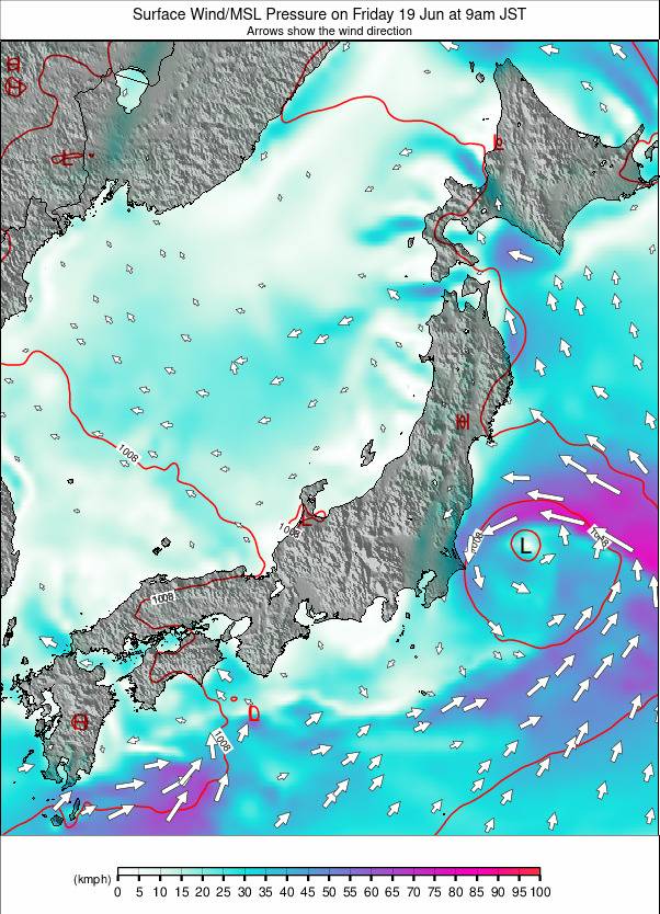 Japan weather map - click to go back to main thumbnail page