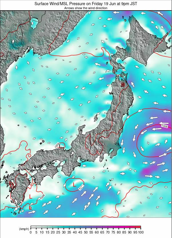 Japan weather map - click to go back to main thumbnail page