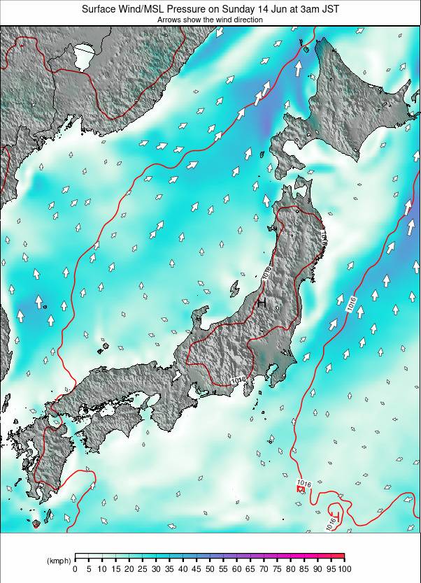 Japan weather map - click to go back to main thumbnail page