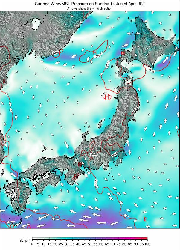 Japan weather map - click to go back to main thumbnail page