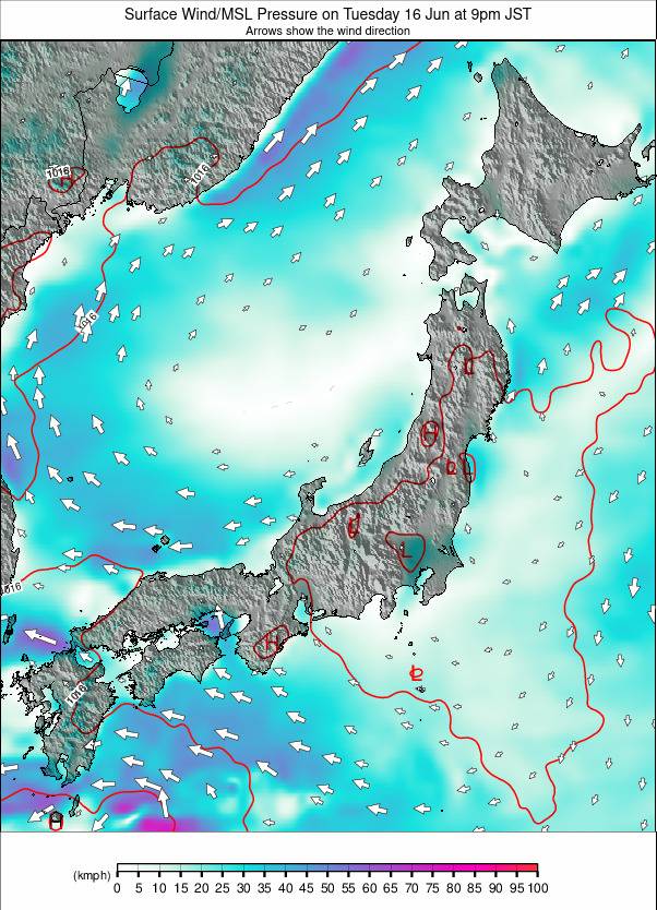 Japan weather map - click to go back to main thumbnail page