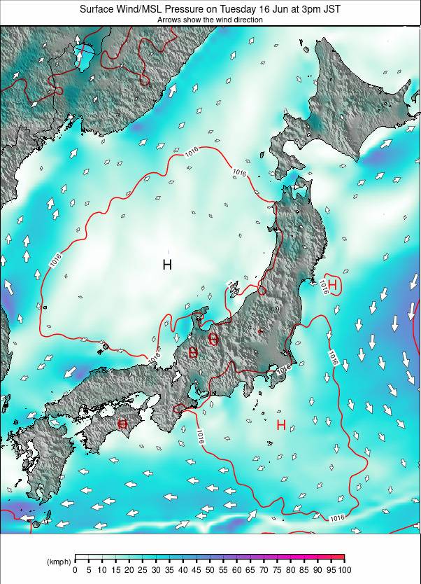 Japan weather map - click to go back to main thumbnail page